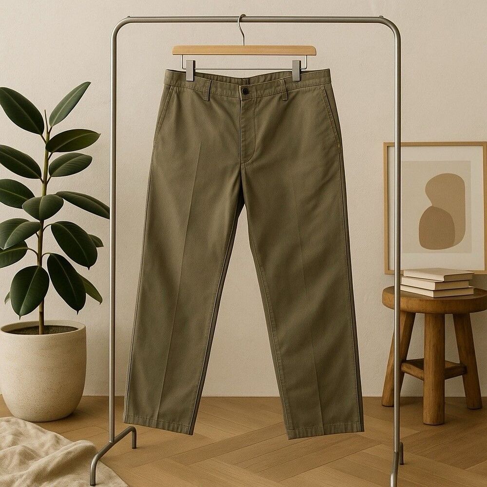 Chaps Men’s‎ Size 40x32 Khaki Trousers